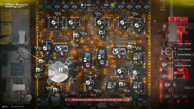 40x40 Valley C (Third Outpost), Arknights: Endfield AIC blueprint preview