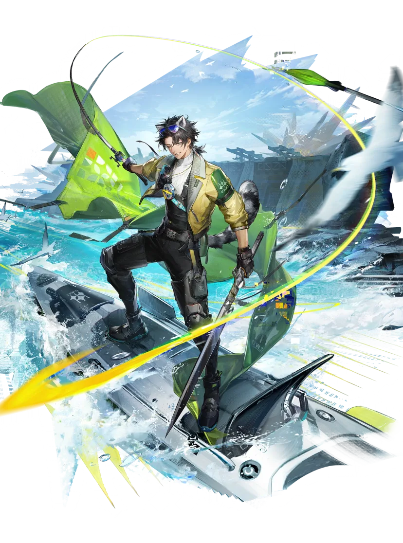 Alesh, Cryo Vanguard operator | Arknights: Endfield